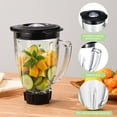 thumbnail image 3 of Vaso para Licuadora ANABIUP de Vidrio de 6 Tazas con Hoja de Acero Inoxidable, 3 of 7