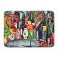 thumbnail image 1 of Carolines Treasures 8916RUG Wine & Speckled Trout Machine Washable Memory Foam Mat, 1 of 4