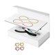 thumbnail image 4 of Kit de pulsera permanente, fabricación de pulseras para parejas, regalos informales, pulsera cerrada DIY para compromiso, Día de San Valentín, familia 1 oro 1, 4 of 8