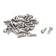 thumbnail image 1 of Tornillos de máquina de seguridad Torx con cabeza de botón de acero inoxidable 304 M2x6mm 30 piezas, 1 of 3