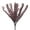 Brown, variant on Vickerman 21" Brown Artificial Dry Sago Palm Bush. Artificial item.