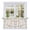 Beige, variant on Spring Floral Tier Curtains, Summer Birds Botanical Country Light Filtering Kitchen Curtains, 2Pcs Rod Pocket Half Window Treatments Panels for Sink Cafe Cabinet Camper 27.5x24 Inches