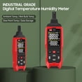 thumbnail image 2 of Medidor de humedad de temperatura industrial TASI TA622A Psicrómetro digital -40 ~ 80 ℃ / -40 ~ 176 ℉ TASI  Termo higrómetro, 2 of 8