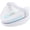 White, variant on Hemvt Knee Pillow for Side Sleepers, Memory Foam Leg Pillow with Adjustable Strap, Ergonomic Leg Elevation Pillow for Sleeping, Stays in Place Between Legs for Spine Alignment, Machine Washable