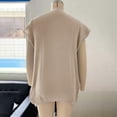 thumbnail image 7 of UQJfacai Womens Oversized Shirts Crewneck Batwing Short Sleeve Sweater Causal Tunic Tops Summer Sweaters for Women S-3XL, 7 of 7