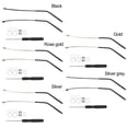 thumbnail image 2 of 1 Pair Sunglasses Repair Tool Eyeglasses Anti-Slip Glasses Arm Replacement Leg Spectacle Frame Eyewear Accessories GOLD, 2 of 8
