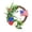 3, variant on Patriotic Wreath DecorIndependence Day Front Door Porch Hanging Wreath With Red White Blue Mesh All Weather Outdoor Indoor Decoration For Memorial Day Veterans Day