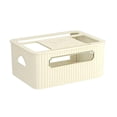 thumbnail image 3 of Router Rack Large Capacity Cord Arrangement Box Office Desktop Organizer Shelves White Thicken, 3 of 8