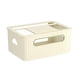 thumbnail image 3 of Caja de almacenamiento para enrutador, estuche para guardar cables de alambre para sala de estar, oficina, decoración del hogar Espesar blanco, 3 of 9