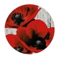 thumbnail image 4 of Orinice Flowers Round Table Cover Stain Resistant Washable Indoor Outdoor Tablecloth Kitchen Dining Wedding Parties Elastic Edge 100% Polyester Fiber 46-50, 4 of 8