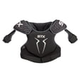 thumbnail image 1 of Hombrera de lacrosse STX Stallion 75 negro/gris para niños, 1 of 3