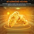 thumbnail image 4 of 30 inch Electric Single Wall Oven with Convection Fan Touch Control, Large Oven Capacity, 360° Rotisserie, Fingerprint Resistant Stainless Steel, 4 of 7