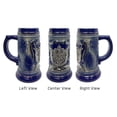 thumbnail image 4 of Taza de Cerveza OktoberfestHaus Azul Cobalto con Emblema de Metal para Hombre, 4 of 6