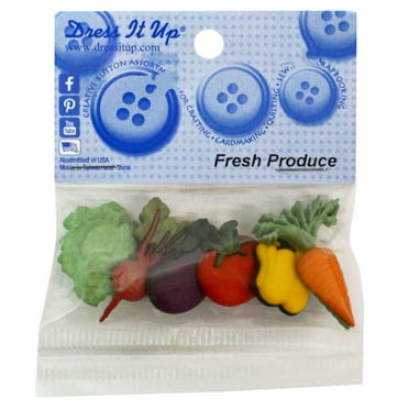Dress It Up Embellishments-Fresh Produce