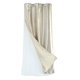 thumbnail image 1 of Cortina de Paneles Opaca con Agujeros para para Habitaciones de Diseño de Estrels - Beige Sunnimix Cortinas de estrella hueca, 1 of 8