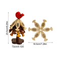 thumbnail image 5 of New Tree Trivet Set - 3 Trivets & 1 Stand (Christmas Tree Design) Christmas Decor for Kitchen Dining Tables (Red-1pc)23.5*13cm, 5 of 5