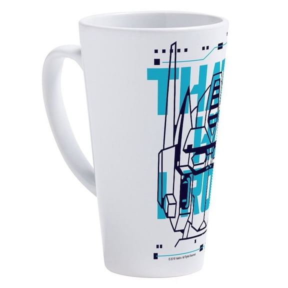 CafePress - Transformers That's How I Roll - 17 Oz White Ceramic Latte Mug