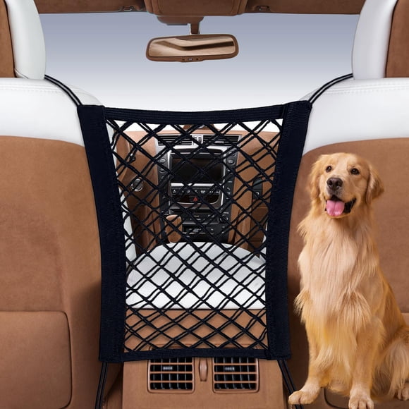 Red de barrera para perro para auto VKHMGDFS, organizador de malla elástica