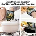 thumbnail image 7 of Rocae Cozy Cottage Lakeside Sunset for Mini Oven Mitts Rubber Oven Glove, Kitchen Mittens, Cute Cooking Mitts,5.9"x5.9", 7 of 7