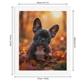 thumbnail image 2 of Paint By Numbers Kit for Adults Beginner - Autumn Puppy Mushrooms Leaves Forest DIY Canvas Painting Kits for Adults, Frameless Paint By Number for Adults for Home Wall Decor 16x20 Inch, 2 of 7