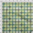 thumbnail image 4 of oneOone Cotton Poplin Lime Fabric Check Sewing Material Print Fabric By The Yard 56 Inch Wide, 4 of 4