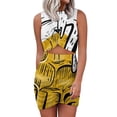 thumbnail image 1 of Robe Ample à Poches pour Femmes, Robe Imprimée Col en V, Robe Décontractée, Nouveau Design, Amateur de Bière, Fête, Pub, Mousse, Malt, 1 of 5