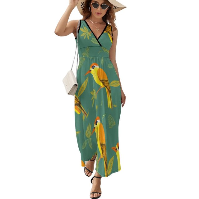 Free Bird Vestido Sin Mangas Vestidos Para Mujer, Vestido Suelto De Verano 2025