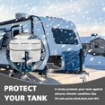 thumbnail image 5 of Chririnla Blue Marble Texture RV Dual Propane Tank Protector for Travel, Polyester Waterproof RV Trailer Propane Tank Cover UV Resistant High Quality RV Camper Dual Propane Tank Cover, 5 of 9