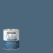 Coastal Blue, Rust-Oleum Chalked Ultra Matte Paint, Quart