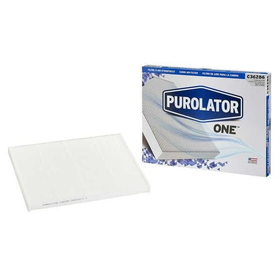 Purolator Particulate Filter Cabin Air Filter, PurONE BreatheEASY Fits select: 2015-2023 FORD EDGE, 2013-2020 FORD FUSION