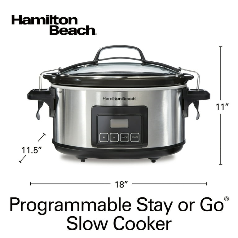 Hamilton Beach Programmable Multi Quart Slow Cooker - Shop Cookers