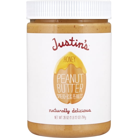 Justin's Peanut Butter, Honey, 28 oz, 6 Count