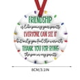 thumbnail image 3 of LSLJS Christmas Ornaments - Acrylic Christmas Pendant Round Religious Hanging Ornaments for Christmas Tree Christmas Decorations for Home Holiday Decor Festive Orname, 3 of 5