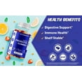 thumbnail image 3 of 2 Pack Vitamatic Sugar Free Probiotic Gummies for Men and Women 5 Billion CFUs - Digestive, Immune & Gut Health - Gluten Free, 3 of 8