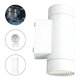 thumbnail image 3 of Lampara Arbotante Led 12w Para Pared Exterior Malubero, Color Blanco, 3 of 5