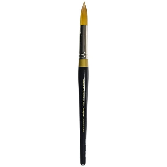 KINGART™ Original Gold 9700 Series, Golden Taklon Grande Round Wash, Size 30