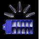 thumbnail image 2 of Cubrir uñas postizas, 200 piezas, presionar sobre puntas de uñas postizas, puntas de uñas empapadas, puntas de uñas de gel para extensión de uñas, uñas acrílicas transparentes para, 2 of 5