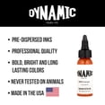 thumbnail image 5 of DYNAMIC - Tattoo Ink OD5 Orange Colour 1oz (30ml), 5 of 5