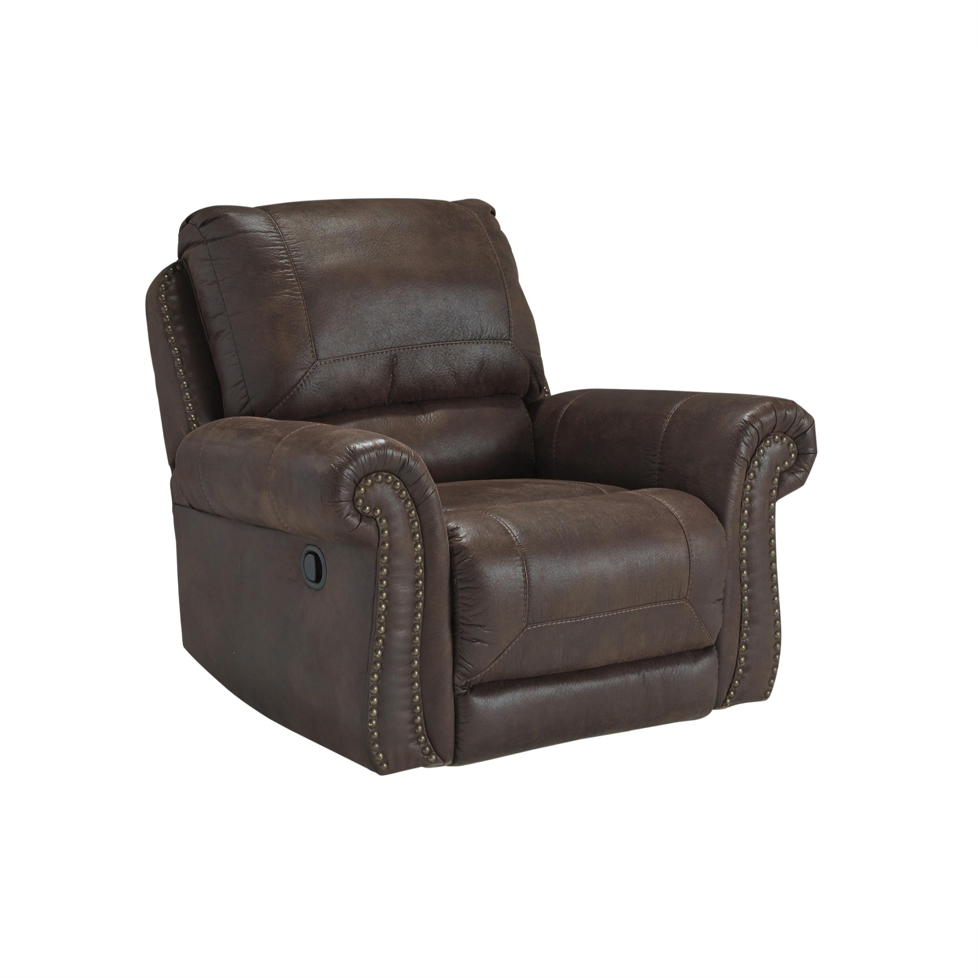 nailhead rocker recliner