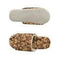thumbnail image 5 of COEQINE Cute Capybara Fuzzy Slippers for Women Indoor Warm Winter Fluffy Slides Trendy House Slippers Open Toe Machine Washable Slip On House Sandals for Men Ladies, 46-47, 5 of 7