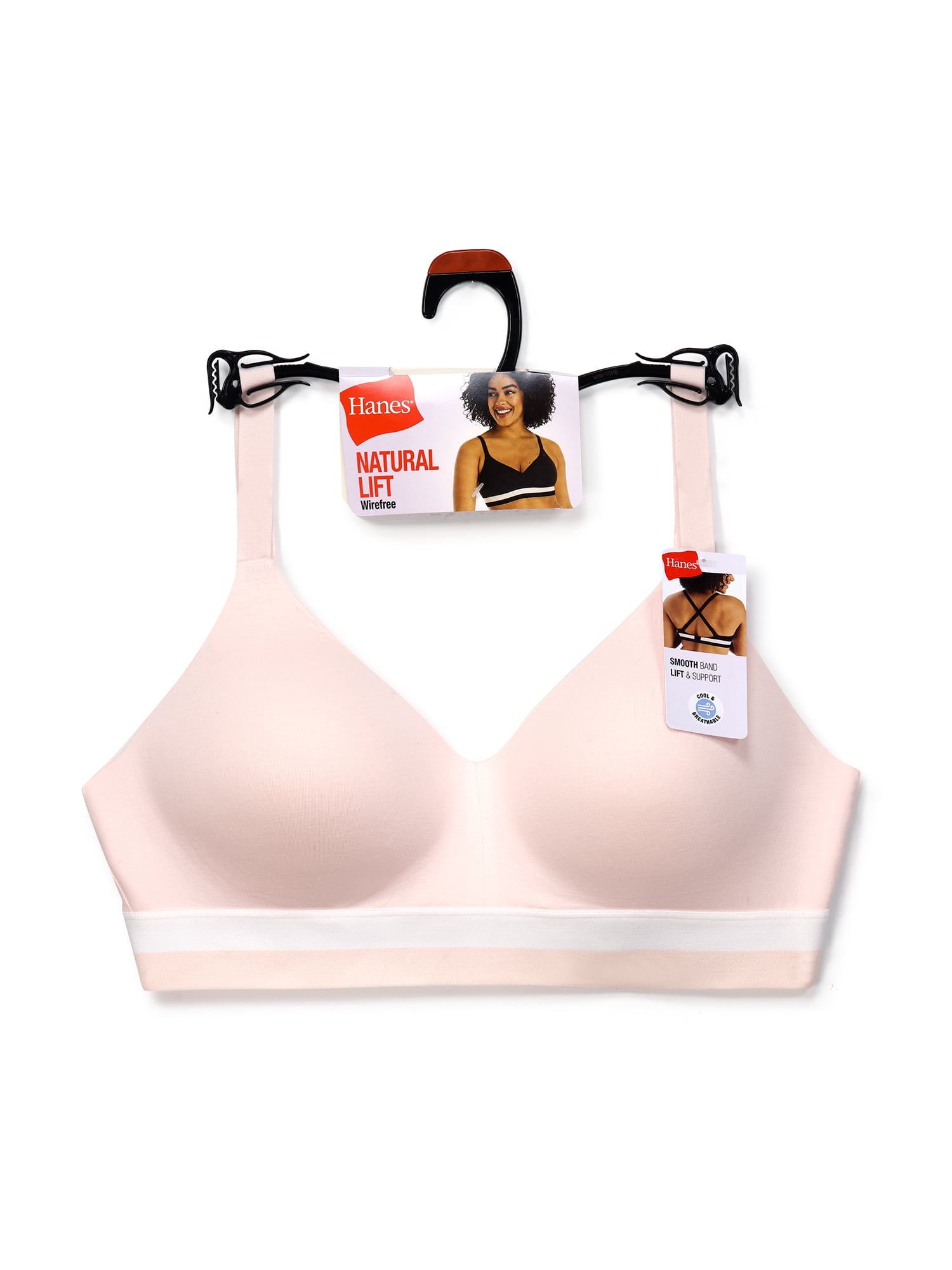 Womens Wireless Bra, Natural Lift Modal Full-Coverage Bra, Sizes S-2X+ (Plus Sizes Available)