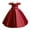 Style A#004 Deep Red, variant on Girls Princess Gown Performance Girls Off Shoulder Applique Satin Ball Gown Dress with Floral Embellishments for Formal Party Wedding Birthday Pageant Princess Dress Up for Girls 4-6 (Royal Blue 130)