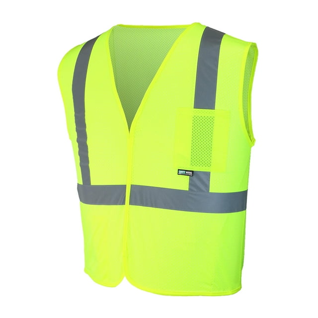 Chaleco de seguridad West Chester SW46206-O Class II Lime 2 bolsillos