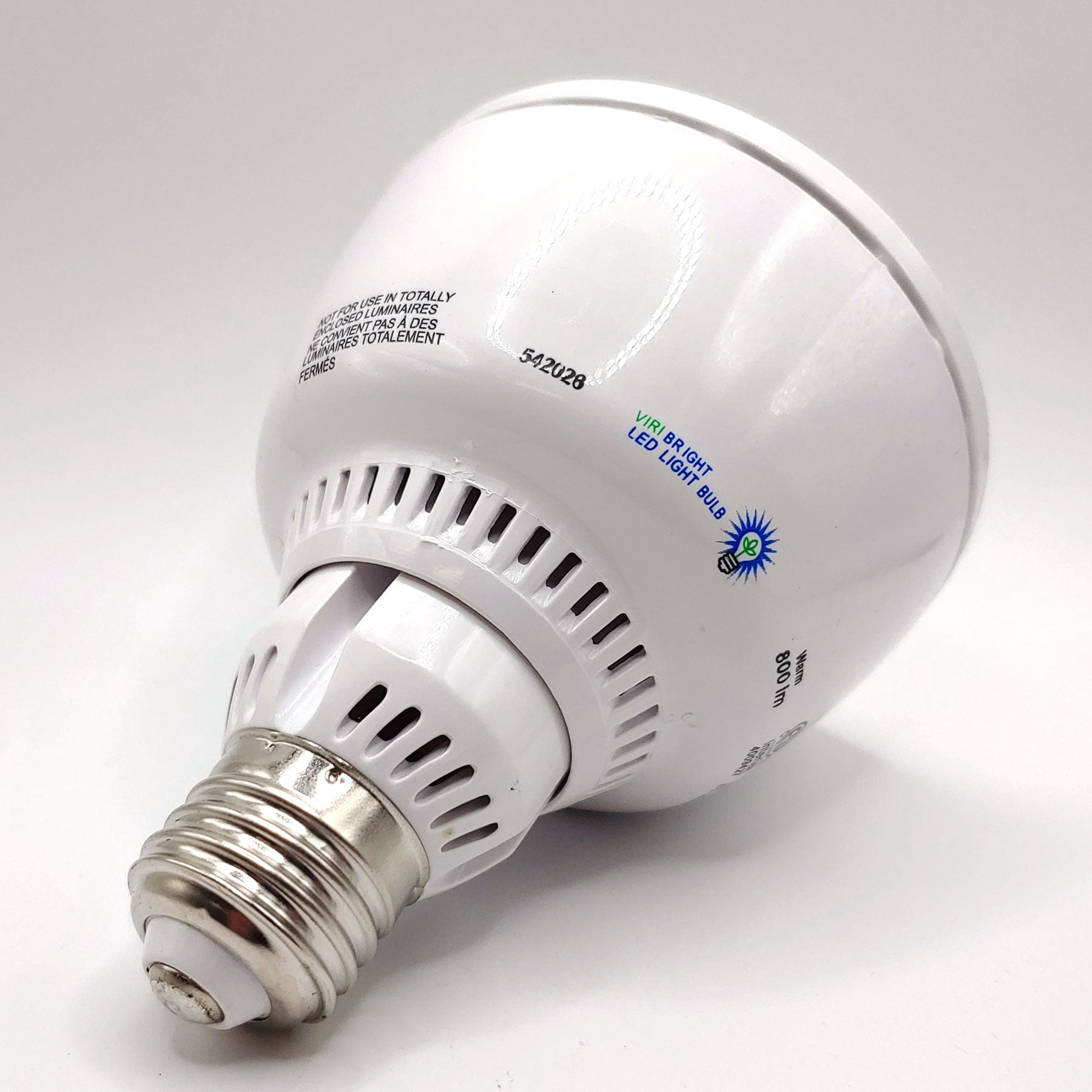 Viribright® 50W Equivalent PAR30 LED Flood Light Bulbs, 2700K, E26 (2-Pack)