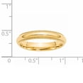 thumbnail image 2 of Primal Gold 14 Karat Yellow Gold 4mm Milgrain Comfort Wedding Band, 2 of 5