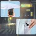 thumbnail image 6 of Unique Bargains Lightweight Mini Compact Windproof Folding Umbrella Light Blue [Flat Handle], 6 of 6