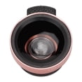 thumbnail image 4 of Lente para teléfono 2 en 1 HD profesional con clip universal, gran angular de 0,45X, lente macro de 12,5X para teléfono móvil y tableta, color oro rosa, 4 of 12