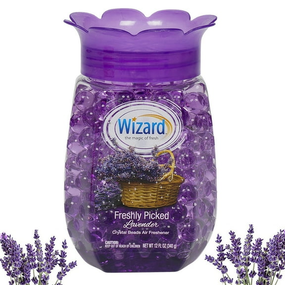 1 Wizard Lavender Crystal Beads Air Freshener Home Fragrance Fresh Aroma 12oz