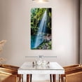 thumbnail image 3 of Elephant Stock Emerald Pool Waterfall Wall Art - Nature Canvas Canvas - 24" x 48", 3 of 8