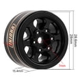 thumbnail image 4 of INJORA Roues en Laiton 1.0 Pouces pour TRX4M SCX24 1/24 1/18 RC Crawler Upgrade, 4 of 7